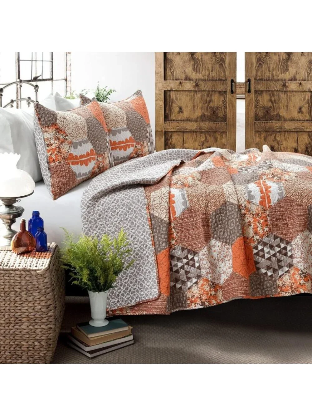Turquoise King 3-Piece Quilt Set - Soft, Cozy Bedding for Stylish Bedrooms